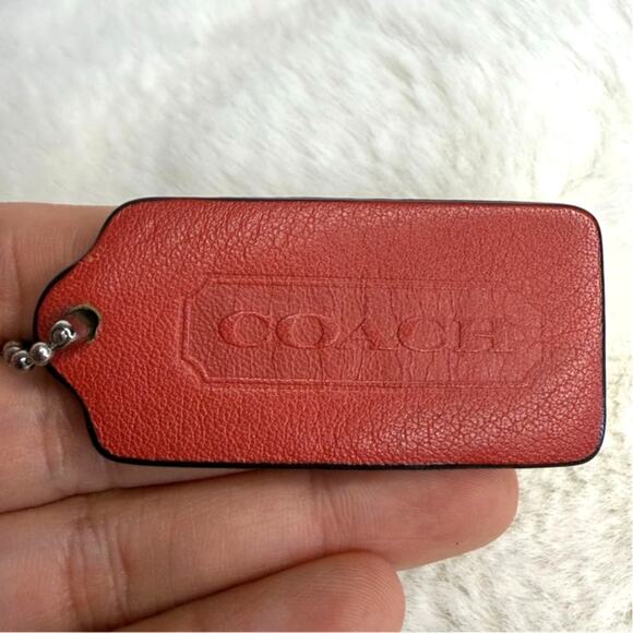2” COACH Legacy Fob Bag Charm Hang tag Hangtag - Picture 1 of 3